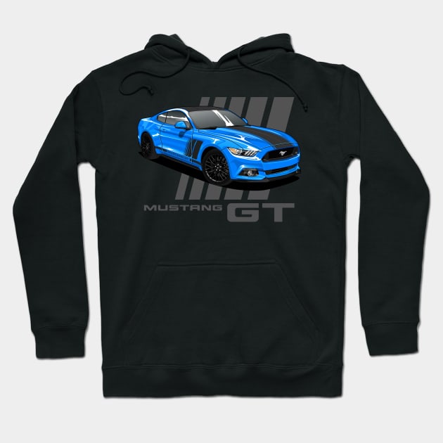 Mustang GT Hoodie by idrdesign